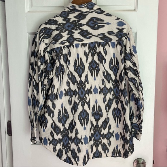 Ulla Johnson Cassia Button Down - Celeste - Picture 4 of 9